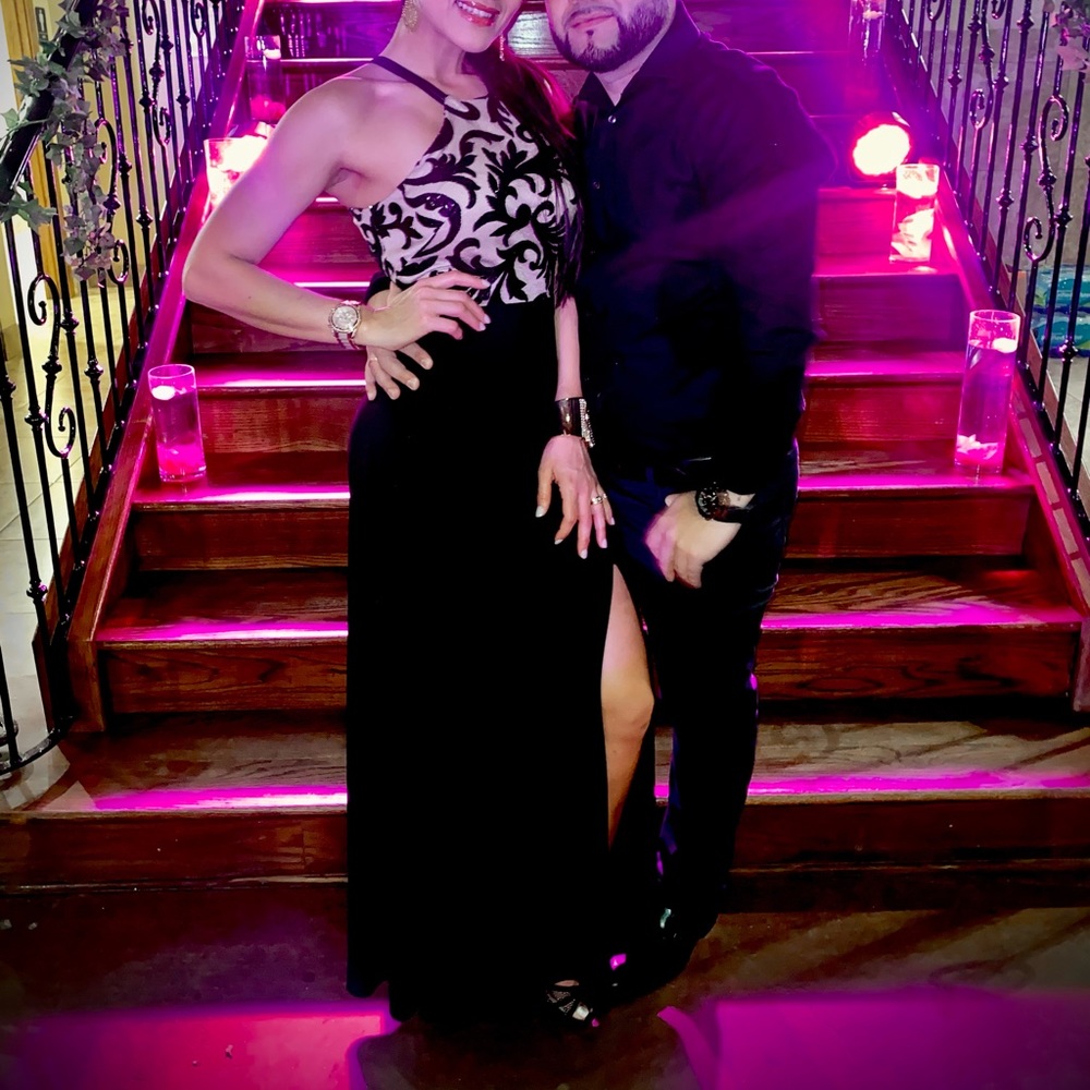 Black sexy elegant dress